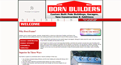 Desktop Screenshot of bornbuildings.com